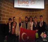 Türkiye Fizik Olimpiyat Takımı Avrupa 1. si oldu.
